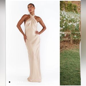 Show Me Your Mumu Jasmine halter dress